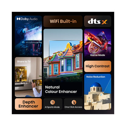 HISENSE 32” LED FULL HD VIDAA Smart TV