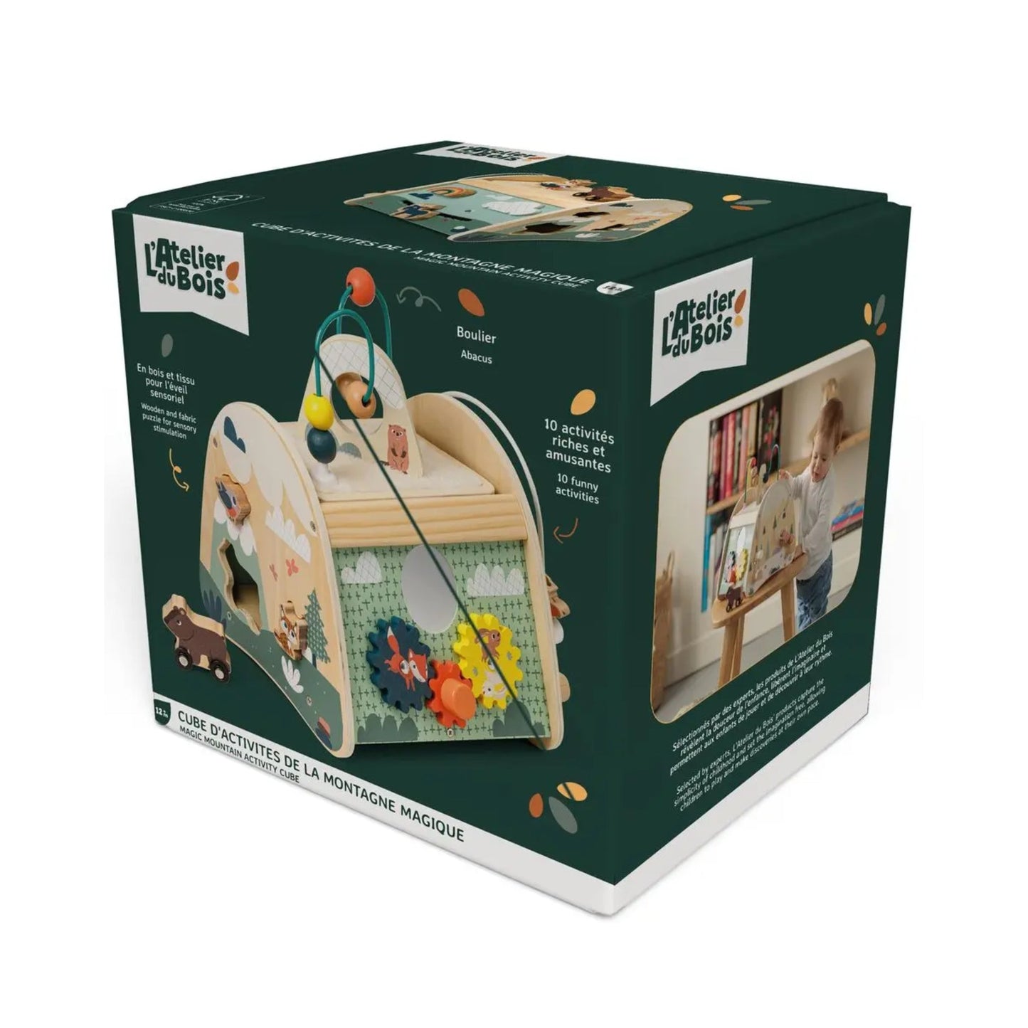 Magic Mountain Activity Cube Atelier Du Bois