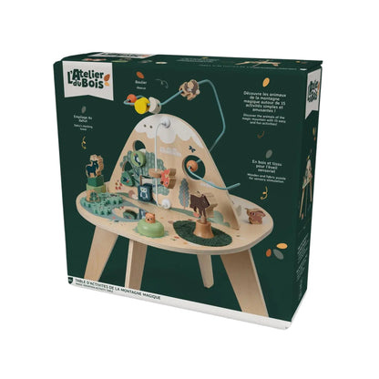 Magic Mountain Activity Table Atelier Du Bois