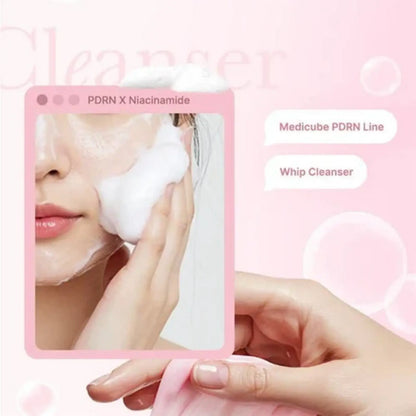 PDRN Pink Niacinamide Whip Cleanser 120G MEDICUBE