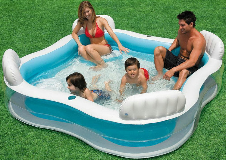 Swim Center Family Lounge 229 X 229 X 66 Cm Intex