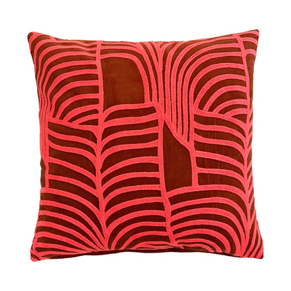 Decorative Cushion – Brown & Pink ORCA HOME