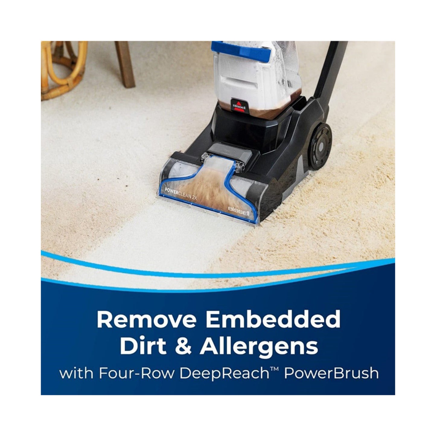 Bissell Powerclean 2X Carpet and Upholstery Washer 700W