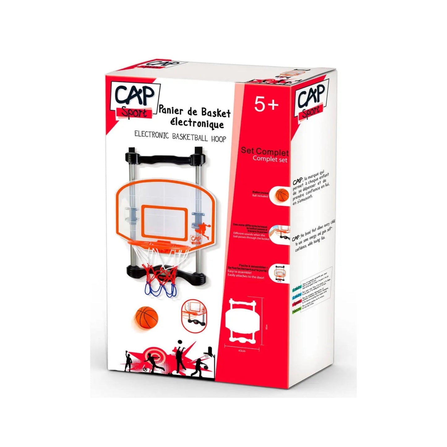 Electronic Basketball Hoop Cap Loisirs