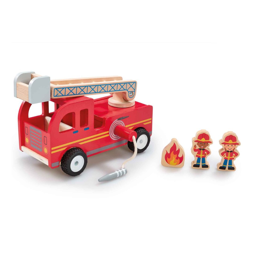 Wooden Fire Truck Addo