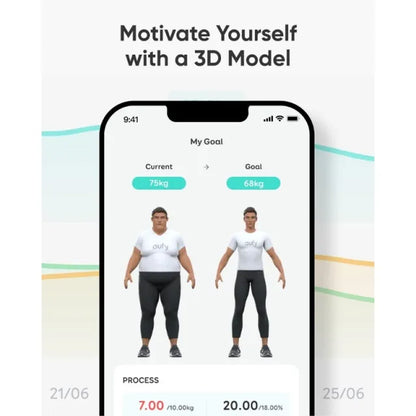 Eufy Smart Scale Wi-Fi Fitness Tracking Scale Intelligent EUFY