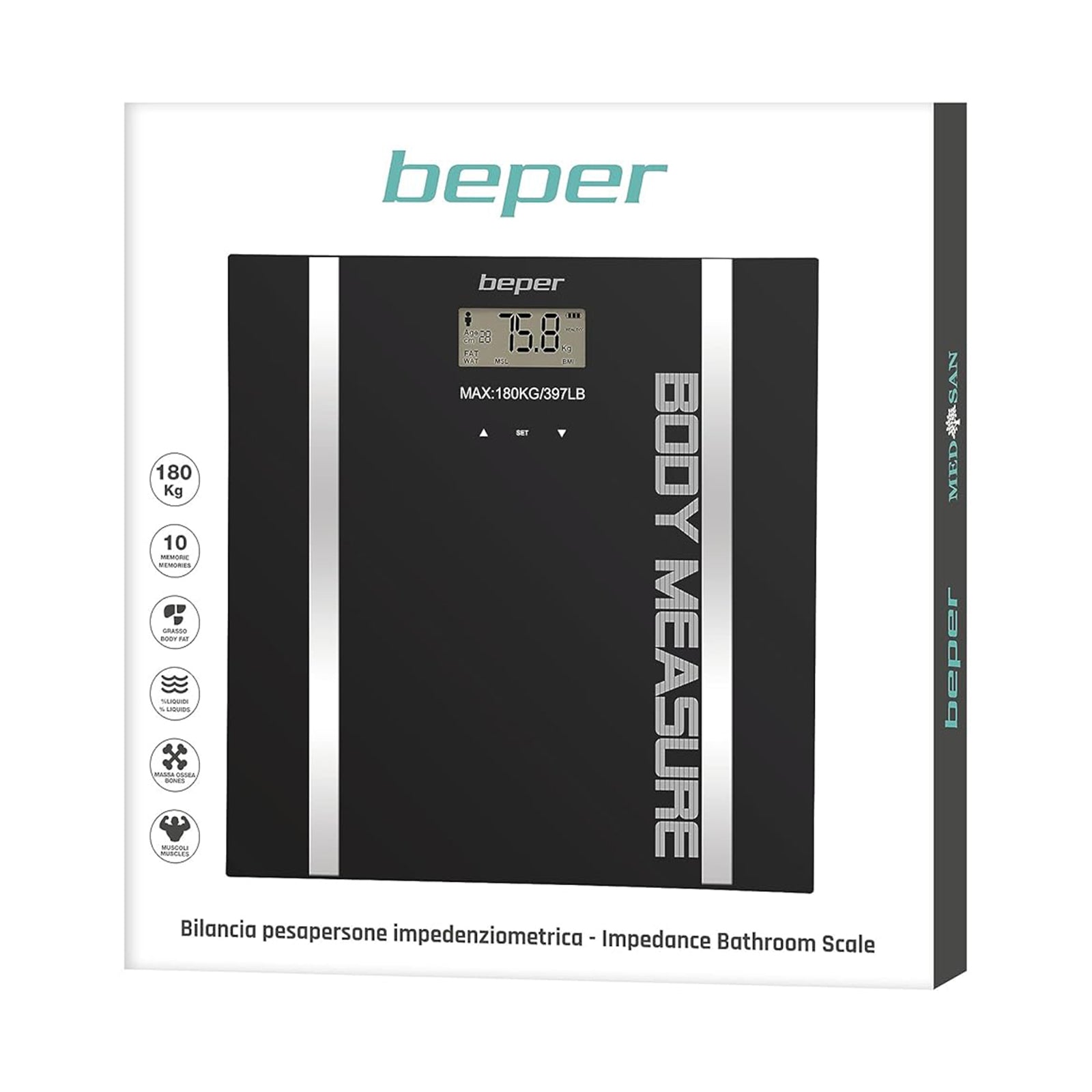 BEPER BIOELECTRICAL IMPEDANCE BODY SCALE