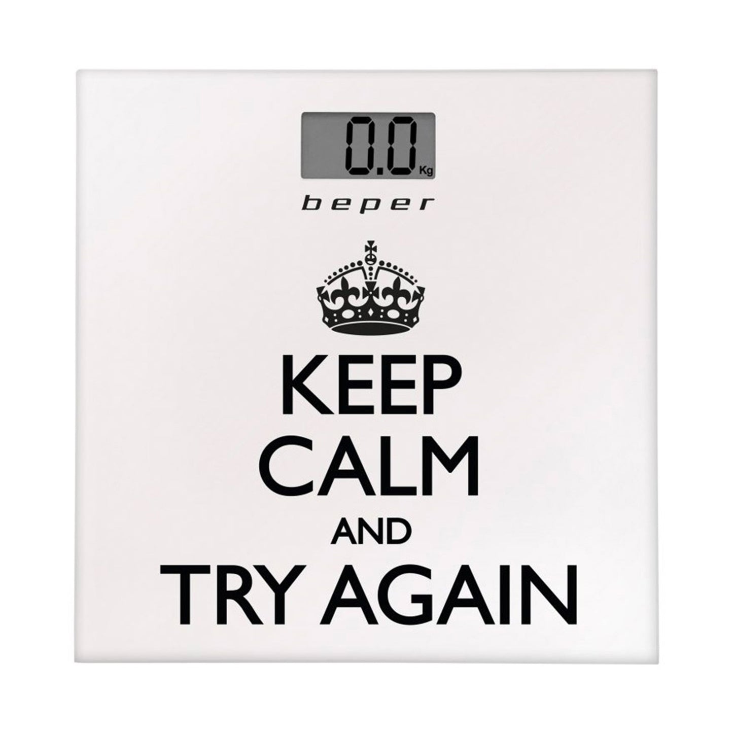 Beper Electronic Body Scale Keep Calm