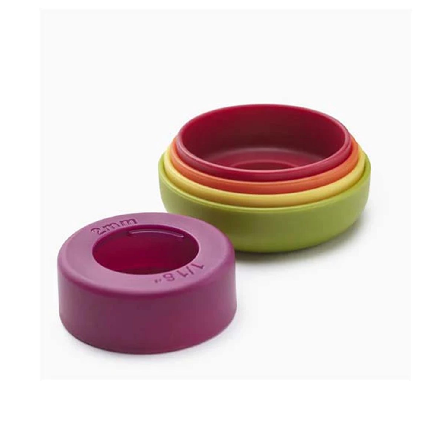 Joseph Joseph  PrecisionPin™ Adjustable Multicolor Rolling Pin JOSEPH