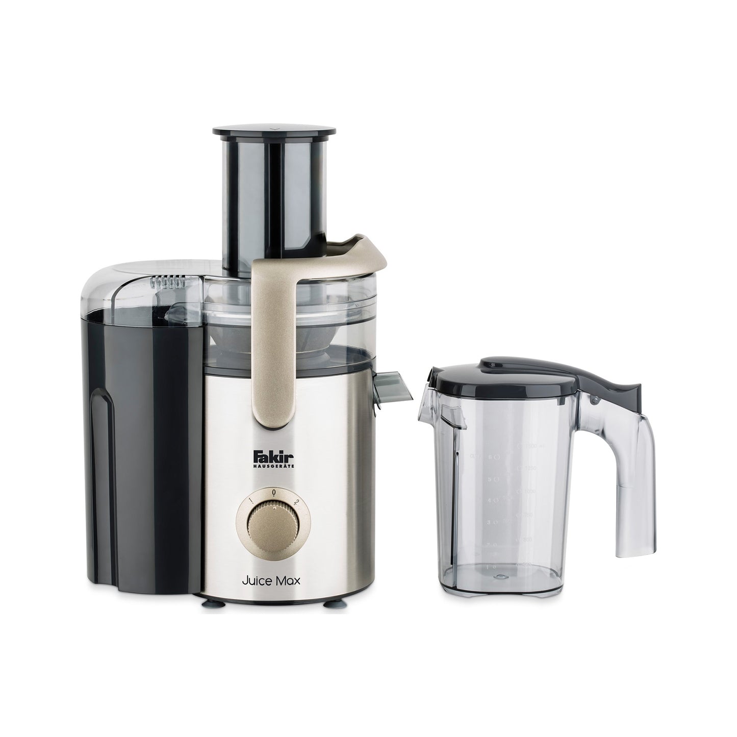 Fakir juice Max-Juice Extractor-1000W-Stainless Steel FAKIR