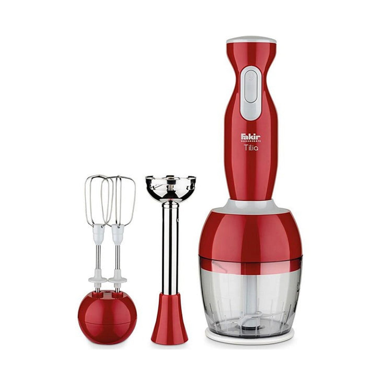 Fakir Tilia Red-Blender Set 1000W