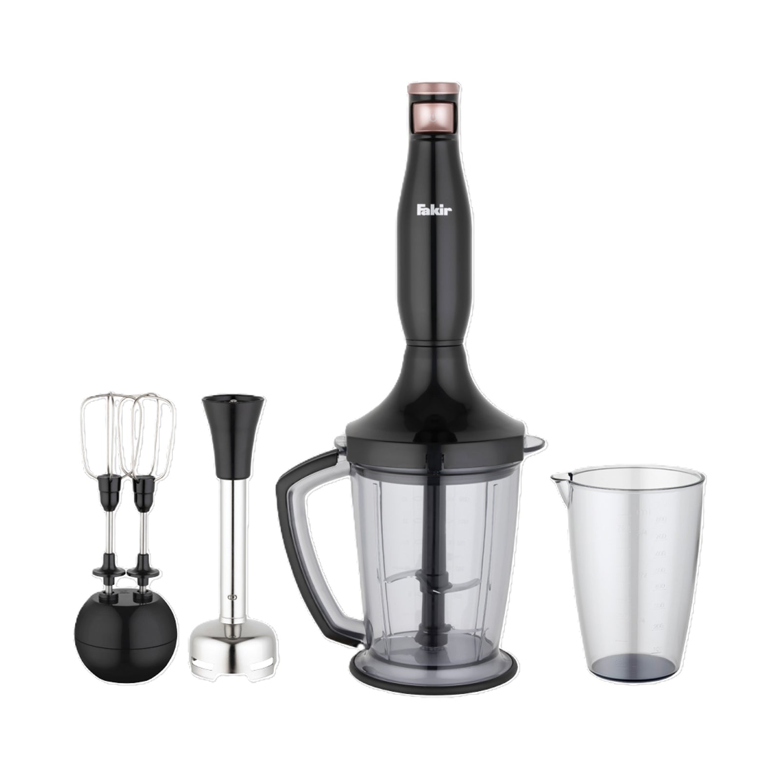 Fakir LUCINA , blender set black color ,1000W  stainless ste