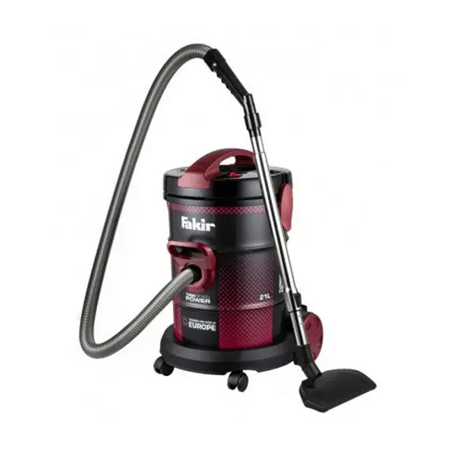 Fakir Vacuum Cleaner Barel 21L Red