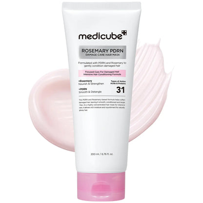 ROSEMARY PDRN DAMAGE CARE HAIR MASK 200 ML MEDICUBE