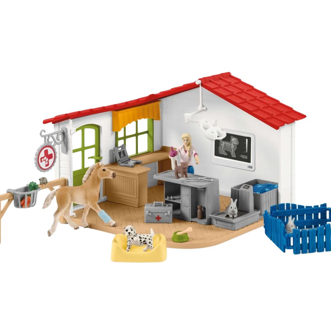 Schleich Farm World Veterinary Clinic Playset Schleich