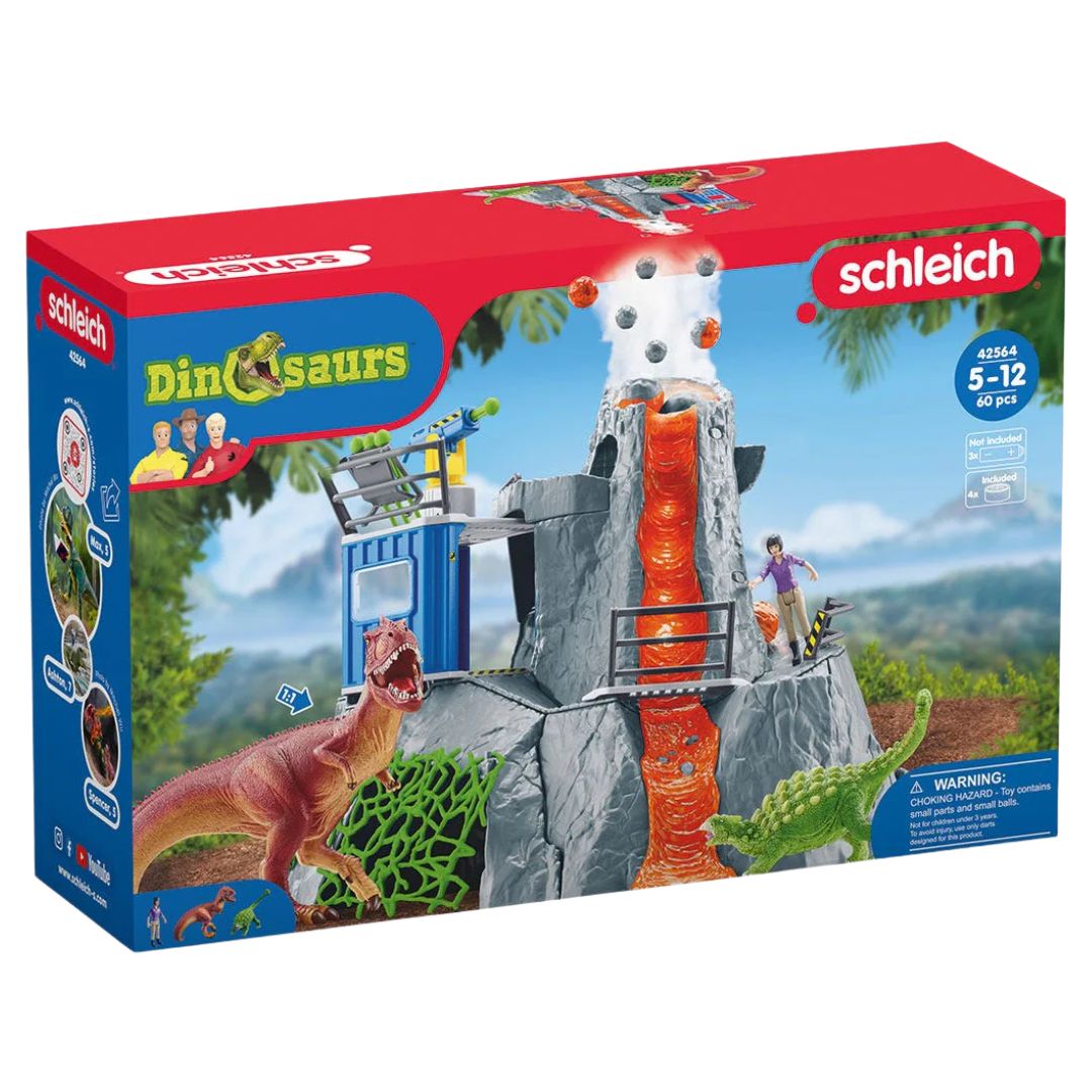 Schleich Dinosaurs Great Volcano Expedition Schleich