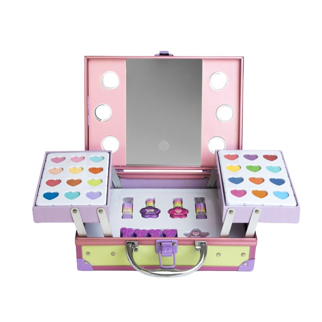 Martinelia Supergirl Makeup Case with Mirror and LED Lights Martinelia