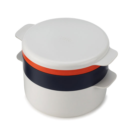 M-Cuisine 4 Piece Stackable Microwave Cooking Set JOSEPH