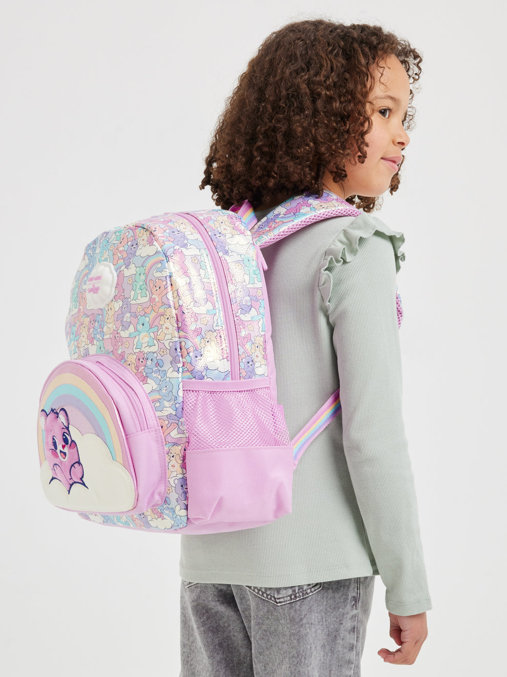 Smiggle Care Bears Hooded Backpack 14' Smiggle