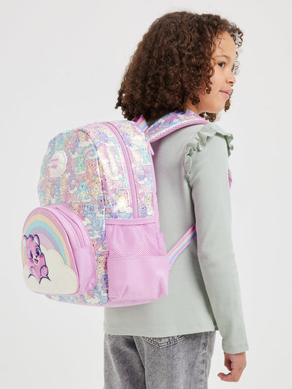 Smiggle Care Bears Hooded Backpack 14' Smiggle