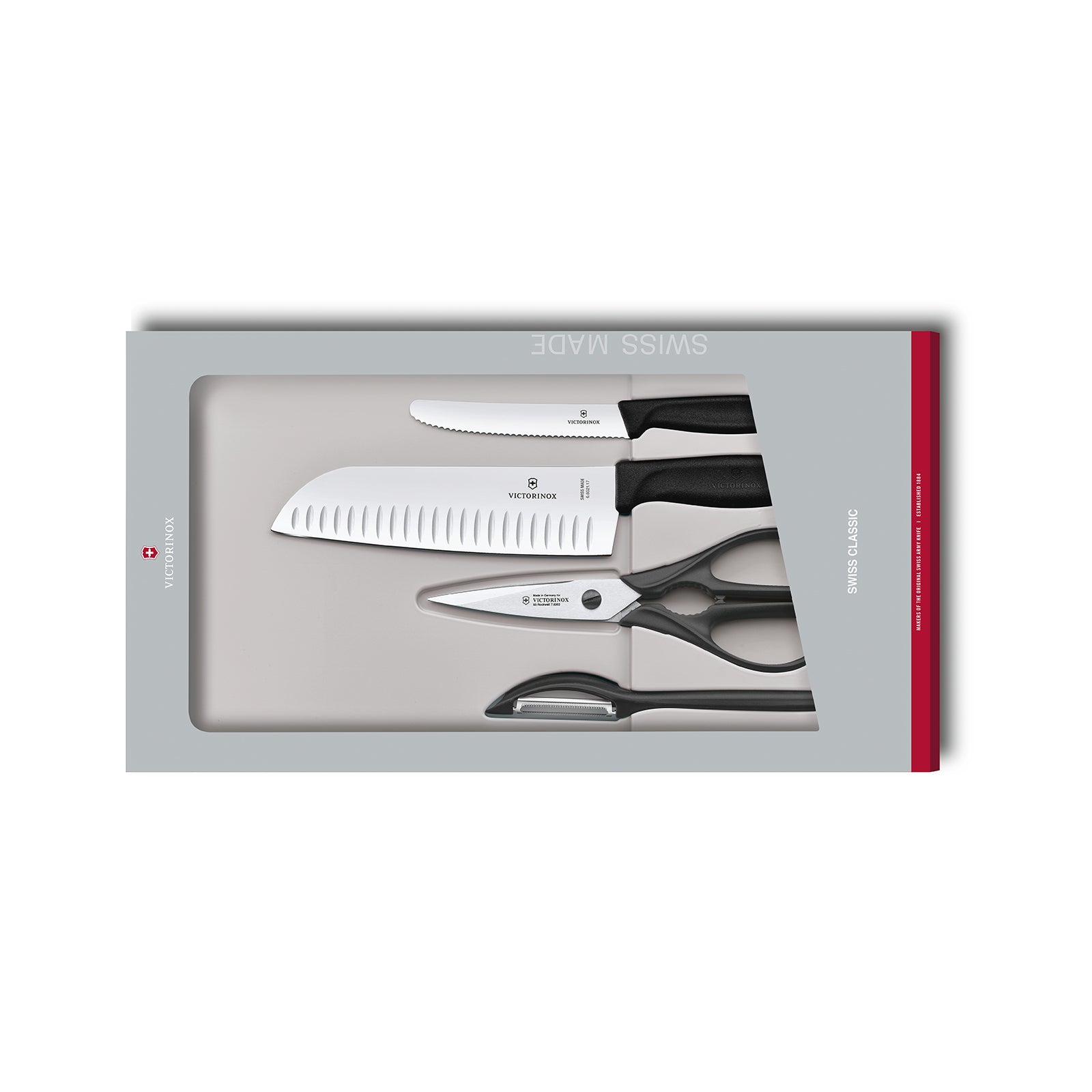 VX KTCHN SET 4P BLK 6.7133.4G VICTORINOX