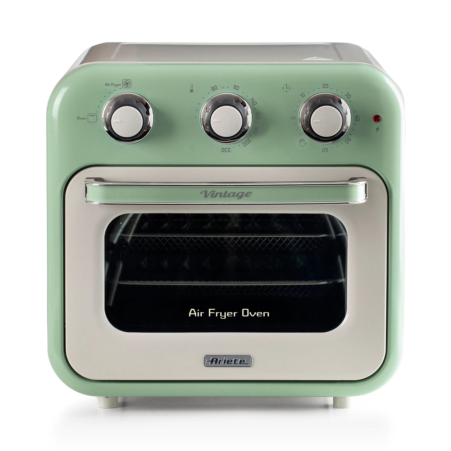 Vintage Air Fryer Oven 16L, 1400W, Rotisserie, Green ARIETE