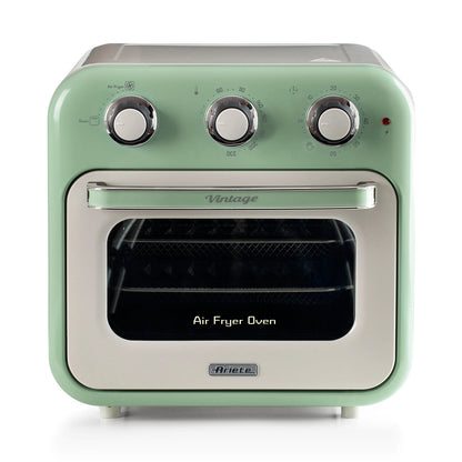 Vintage Air Fryer Oven 16L, 1400W, Rotisserie, Green ARIETE