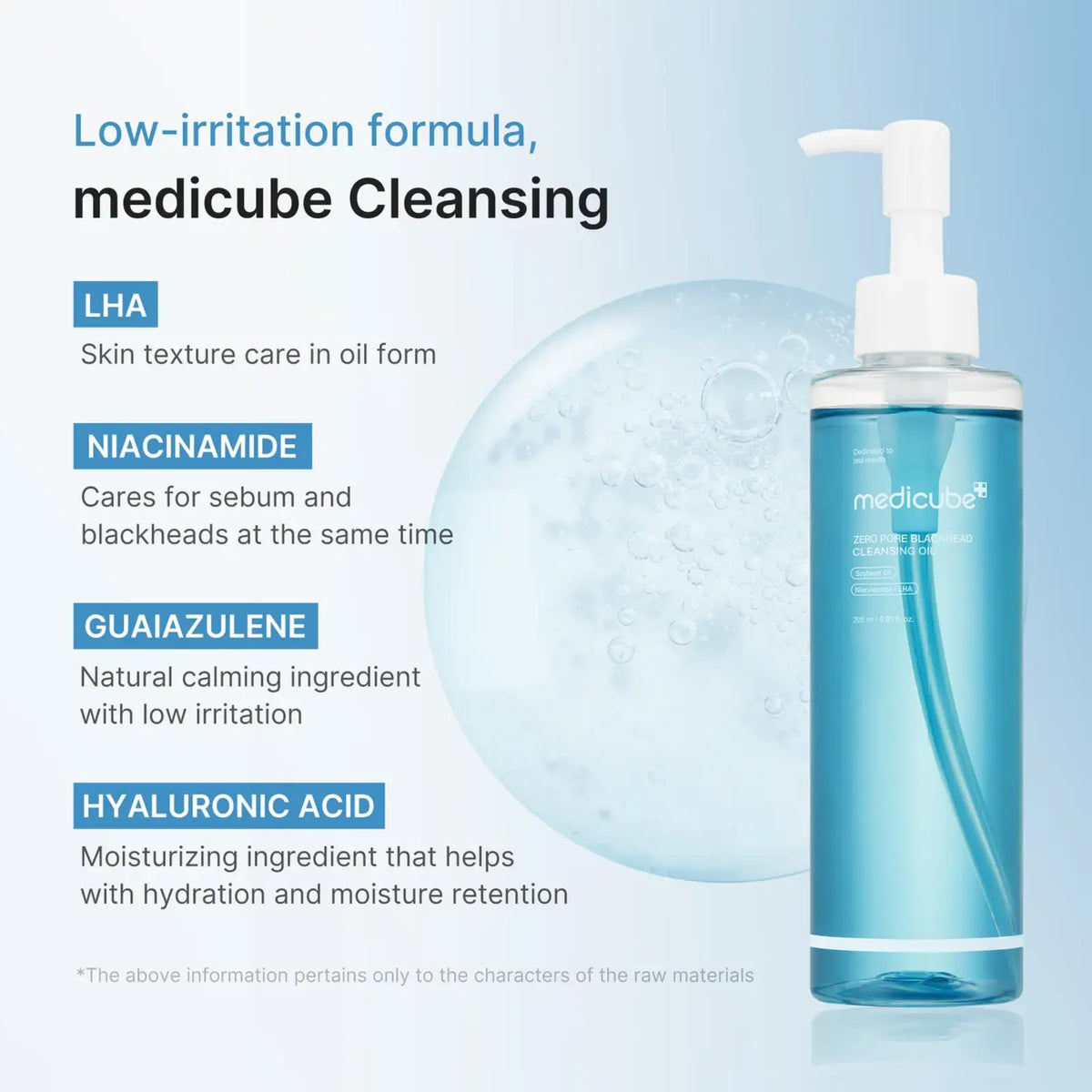 Zero Pore Blackhead Deep Cleansing Oil 205 ML