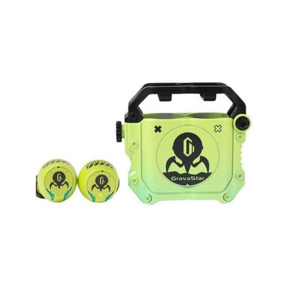 GravaStar Sirius P7 TWS Earbuds, Neon Green GravaStar