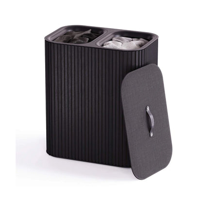 JOSEPH JOSEPH Tota Luxe 90l Laundry Basket Black JOSEPH