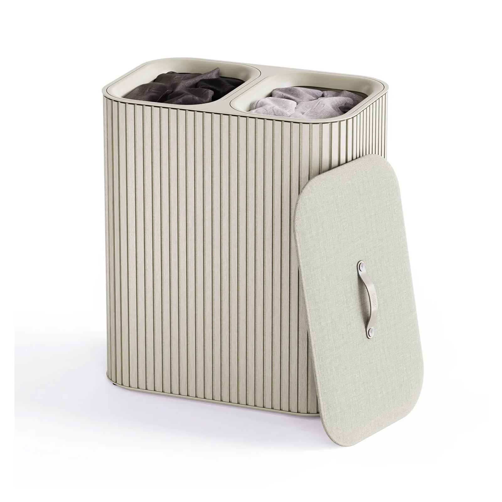Joseph Joseph Tota Luxe 90l Laundry Basket Ecru