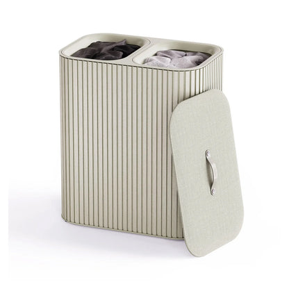 Joseph Joseph Tota Luxe 90l Laundry Basket Ecru JOSEPH