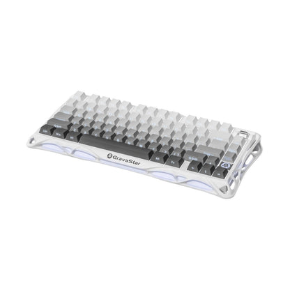 Gravastar Mercury K1 Gaming Keyboard Gradient White