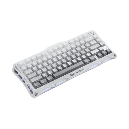 Gravastar Mercury K1 Gaming Keyboard Gradient White