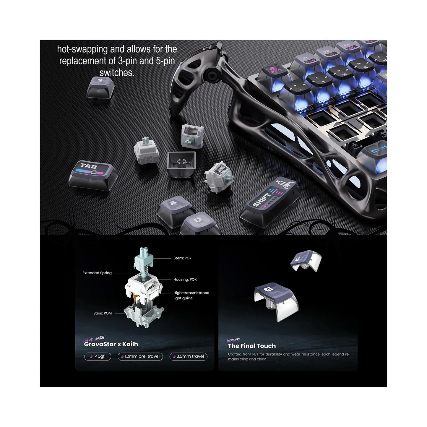 GravaStar Mercury K1 Pro Special Edition Cyberpunk