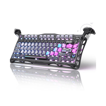 Gravastar Mercury K1 Pro Gaming Keyboard Galaxy Black
