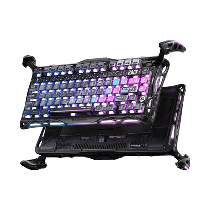 Gravastar Mercury K1 Pro Gaming Keyboard Galaxy Black