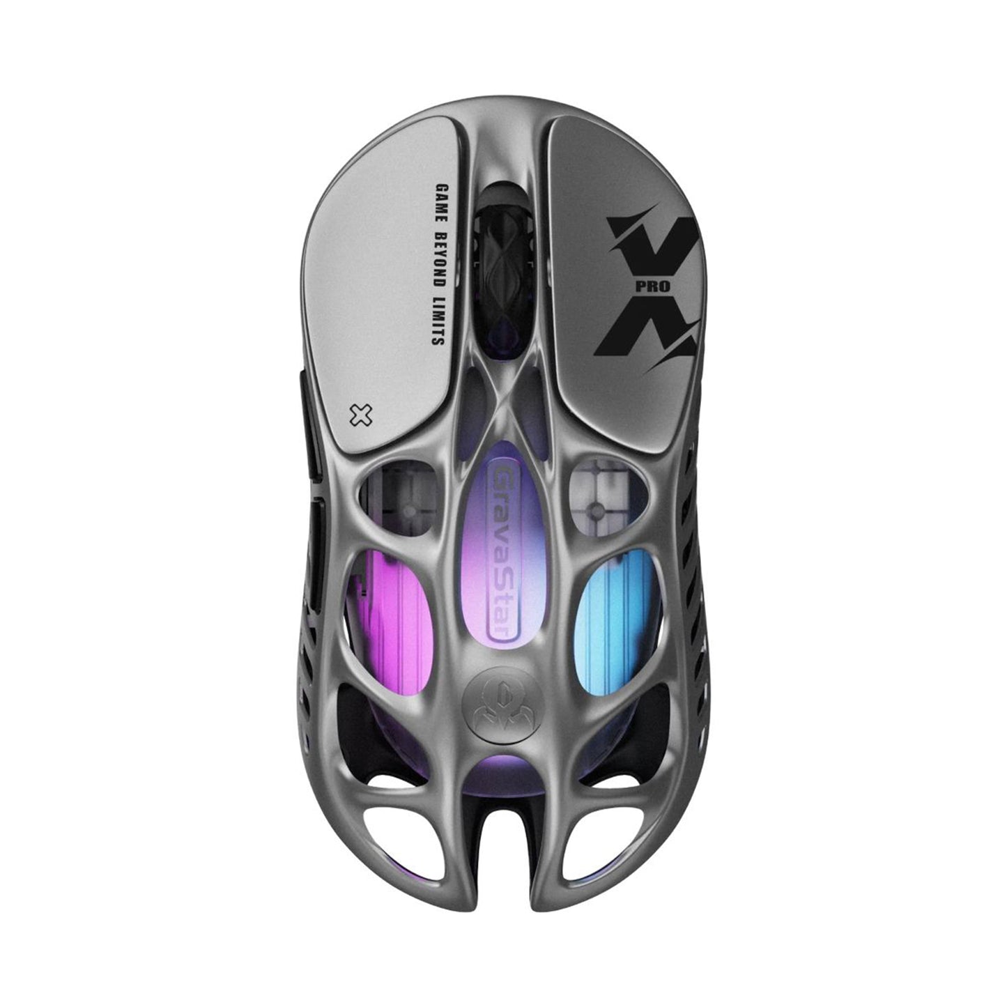 Gravastar Mercury X Gaming Mouse Interstellar Silver
