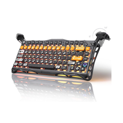 GravaStar Mercury K1 Pro Gaming Keyboard Dual RGB CyberFlare GravaStar