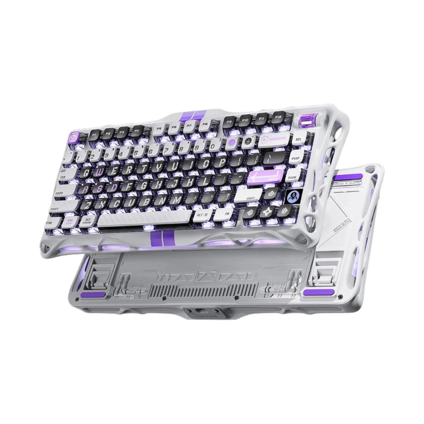 GravaStar Mercury V75-HE Gaming Keyboard & RGB Mecha Gray GravaStar