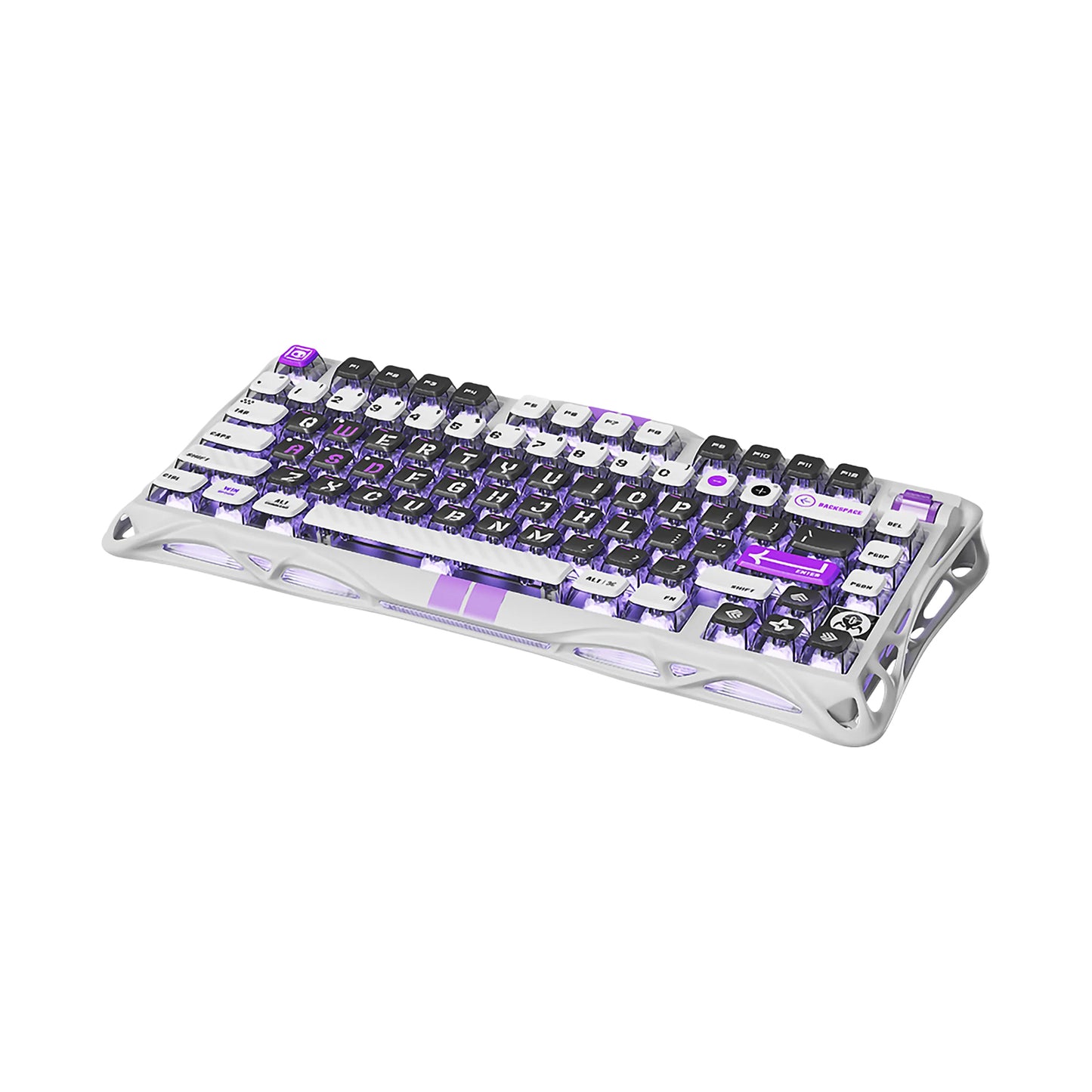 GravaStar Mercury V75-HE Gaming Keyboard & RGB Mecha Gray GravaStar