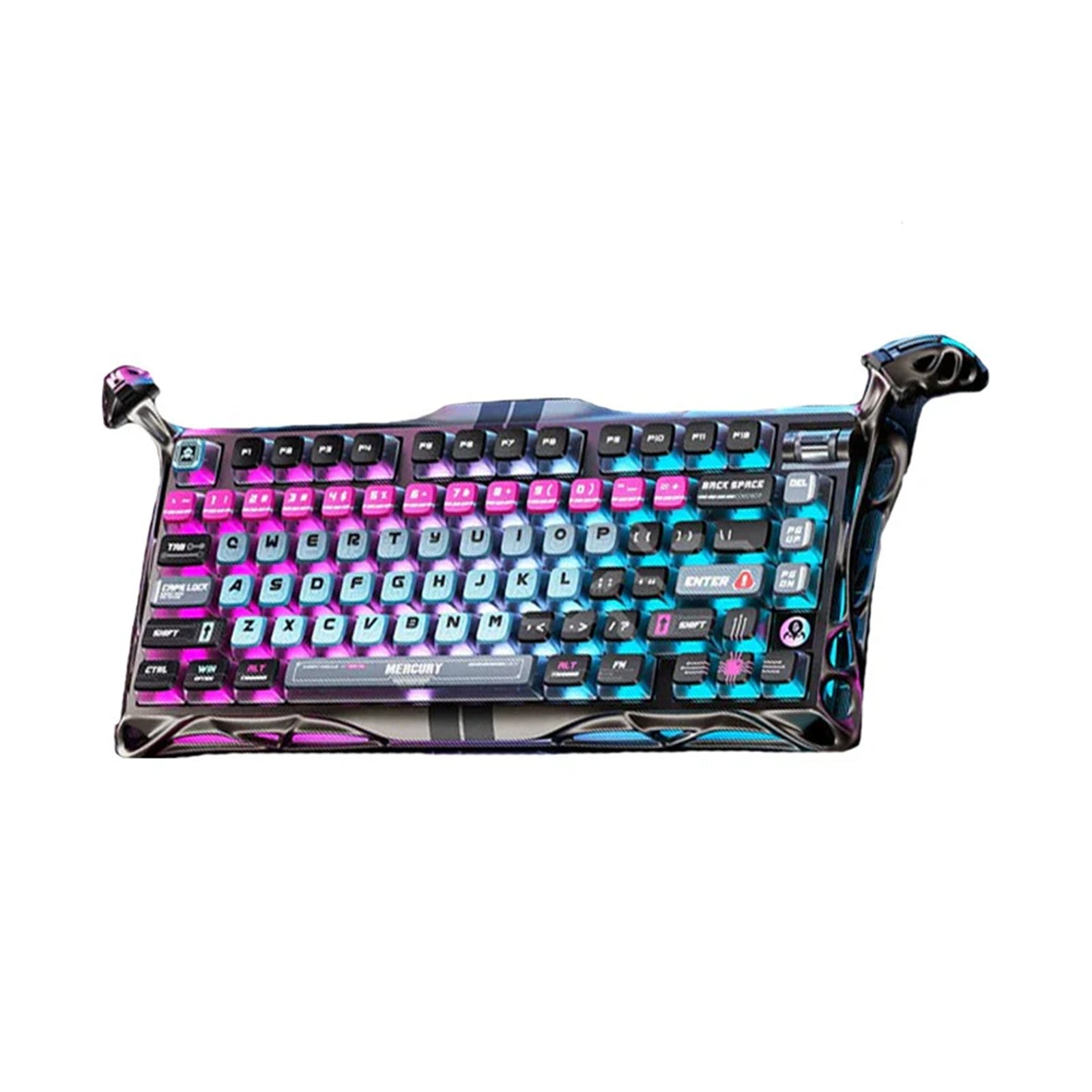 GravaStar Mercury V75 Pro Gaming Keyboard & RGB Cyberpunk