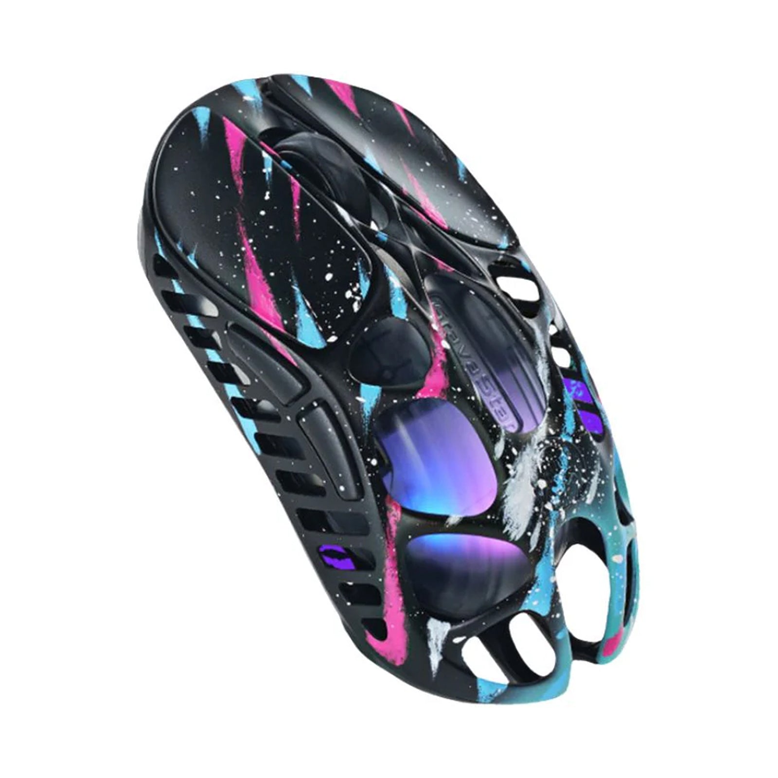 GravaStar Mercury X Pro Wireless Gaming Mouse Neon Graffiti
