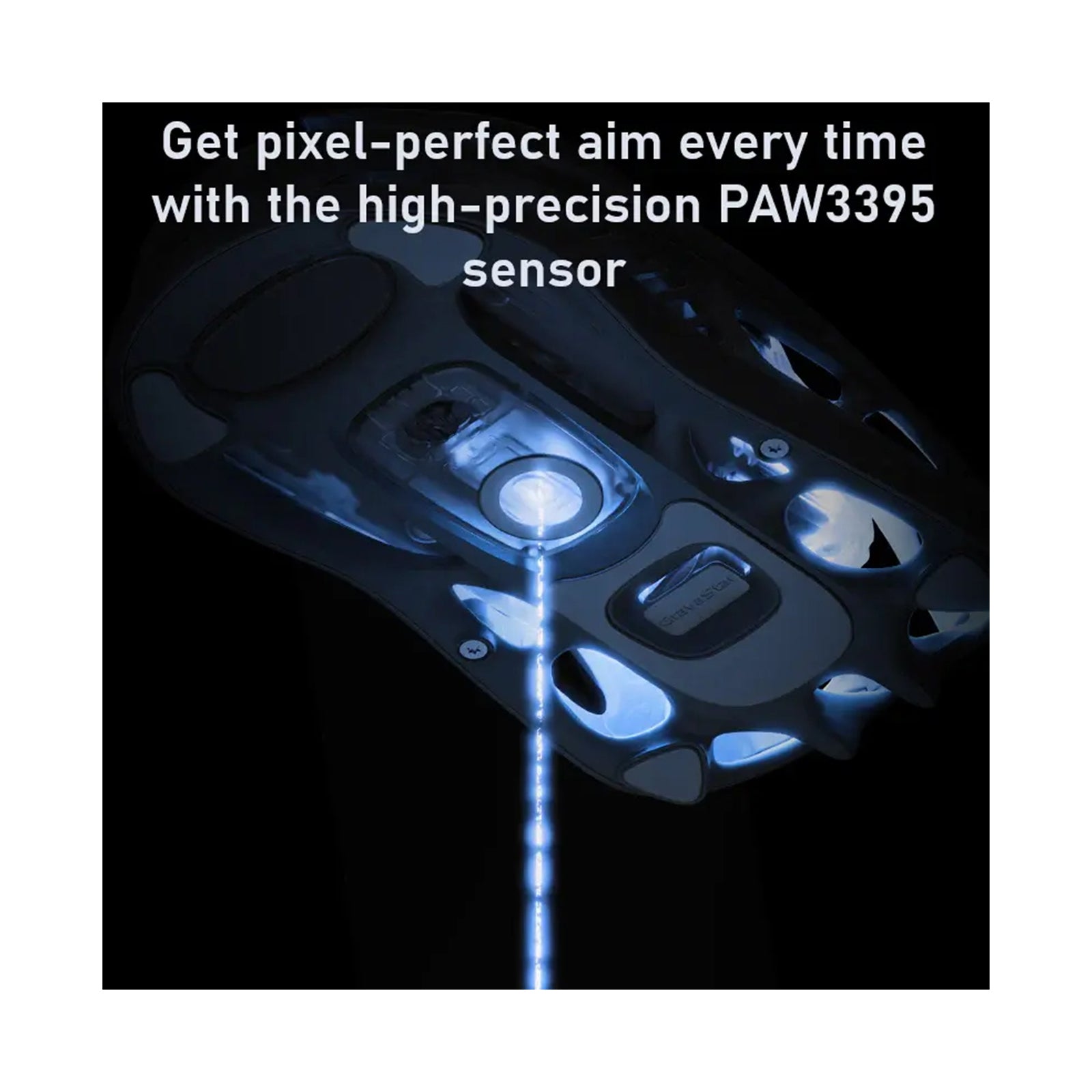 GravaStar Mercury M1 Pro Tri Mode Wireless Gaming Mouse Blue