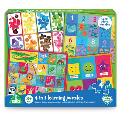 Early Learning Centre 4-in-1 Learning Puzzles Early Learning Centre