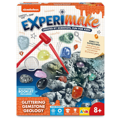 Nickelodeon Experimake Gemstone Geology Science Kit Addo