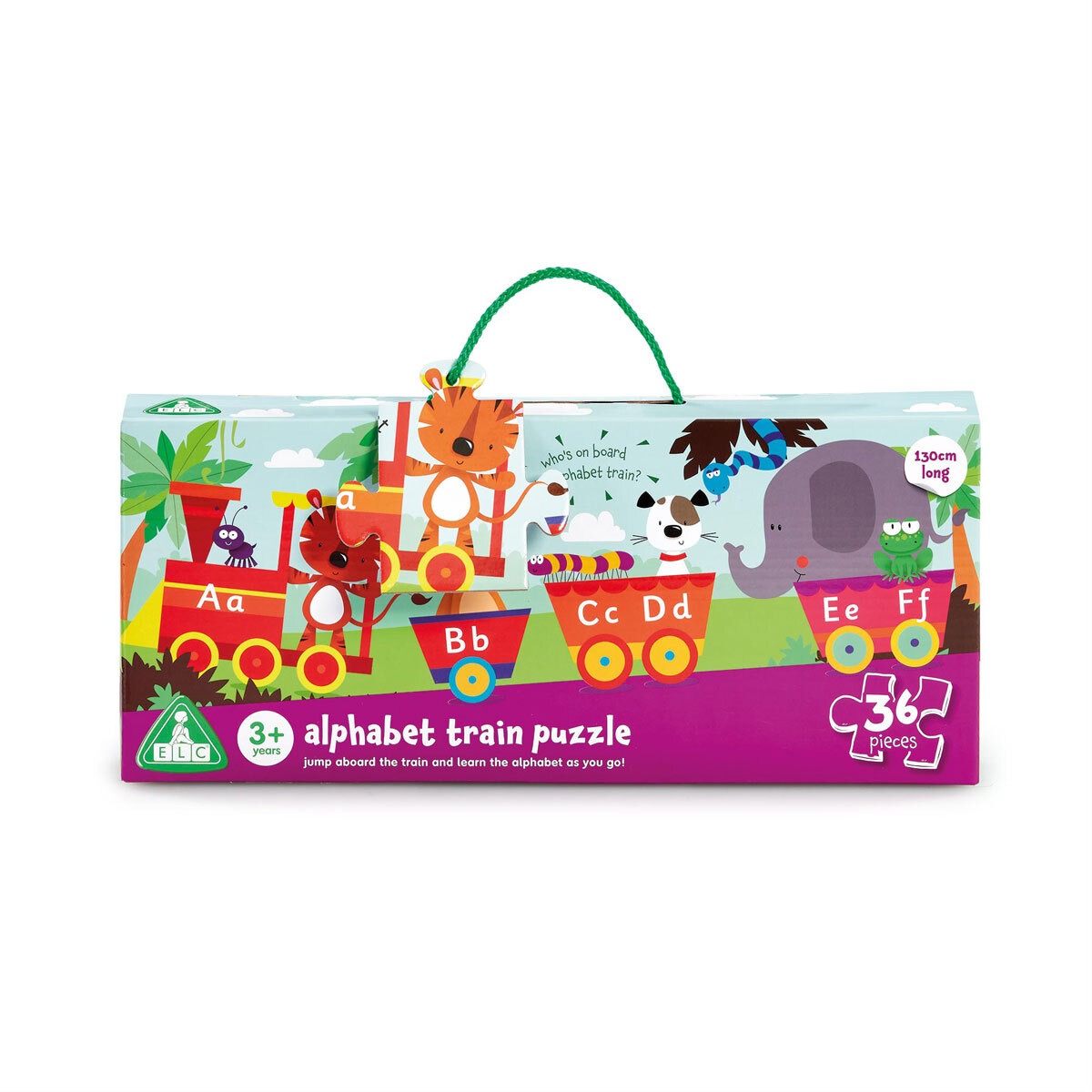 Alphabet Jungle Train Jigsaw Puzzle 36 Pieces Early Learning Centre