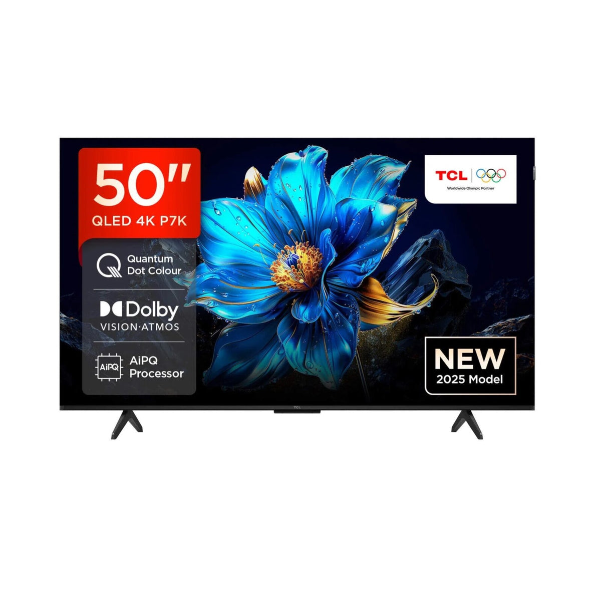 TCL QLED 50" UHD 60Hz SMART GOOGLE TV TCL