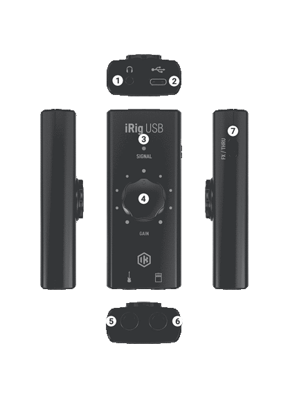 IK Multimedia iRig USB Guitar Interface IK MULTIMEDIA