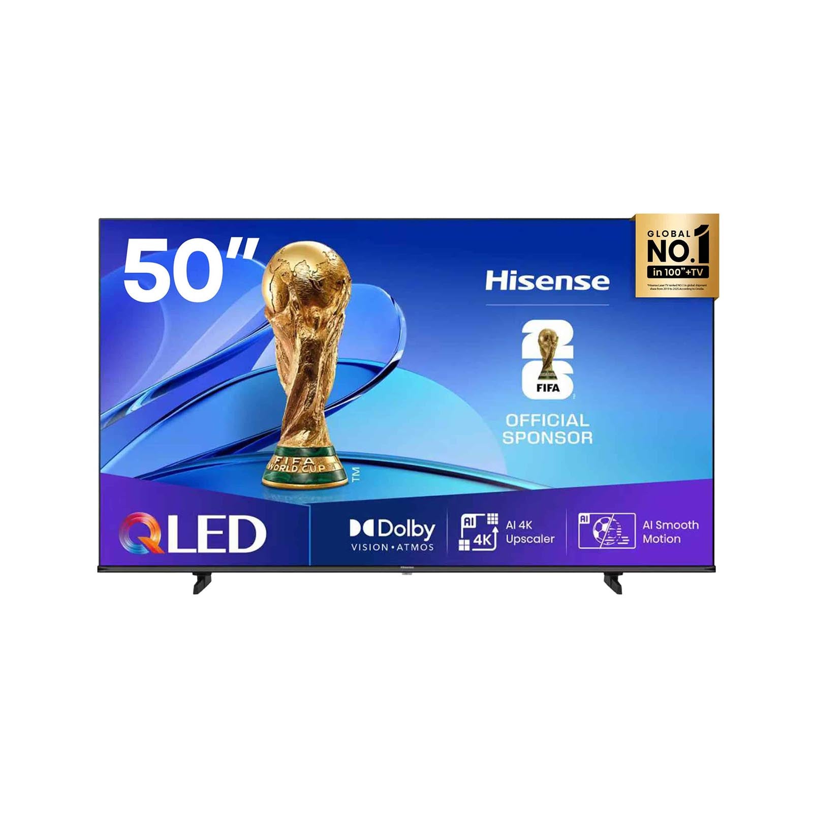 HISENSE 50" QLED 4K 60Hz VIDAA Smart TV HISENSE